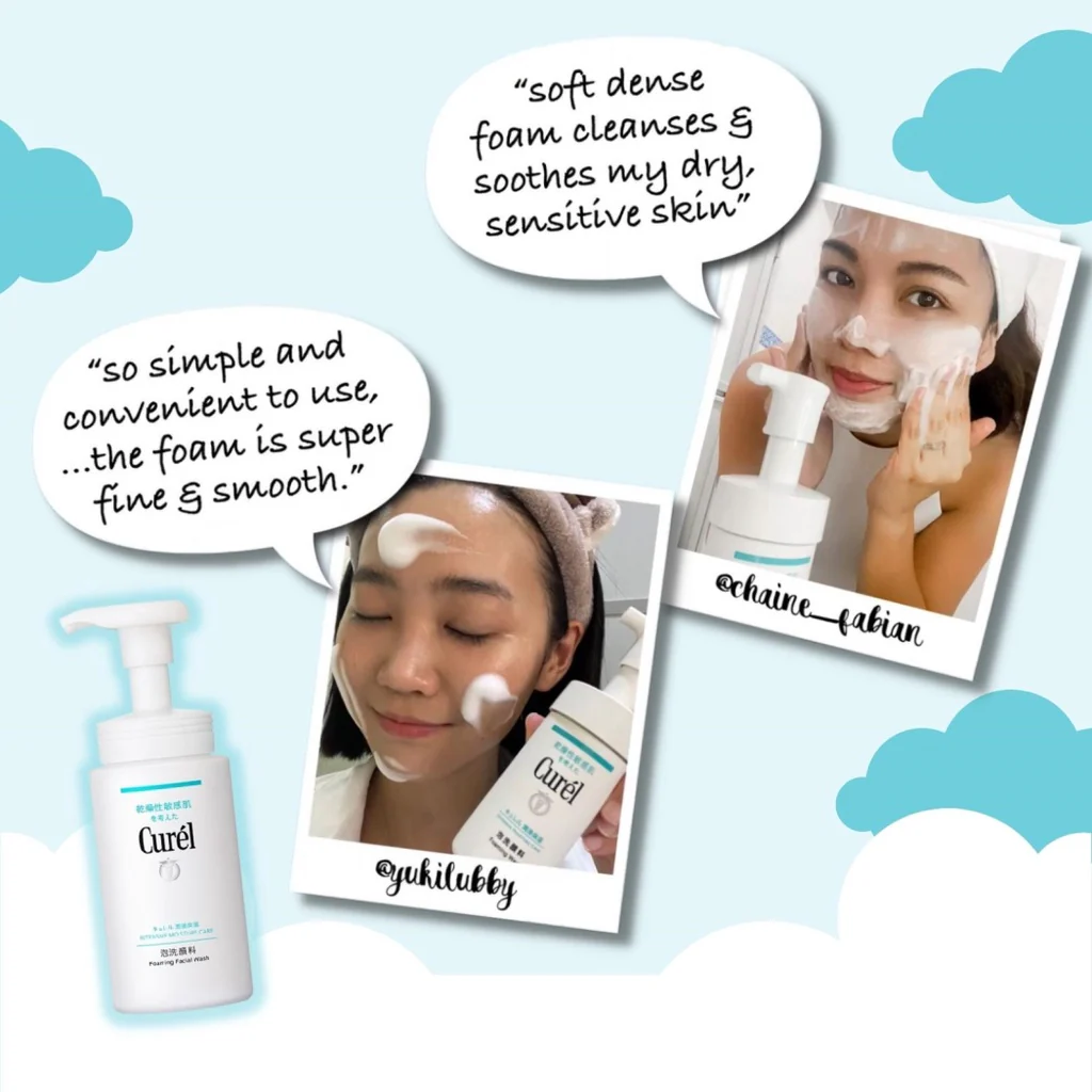 Kao Curel Foaming Wash 150ml - Image 3