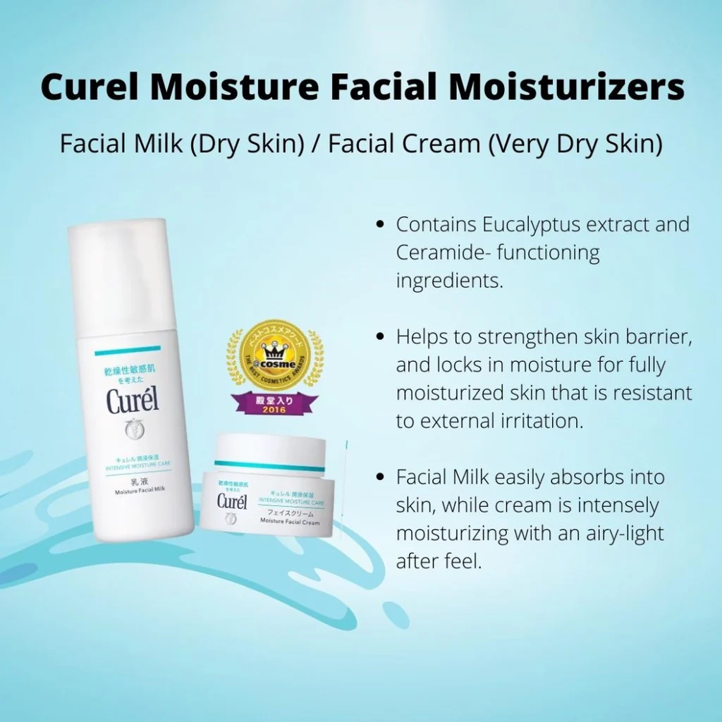 Kao Curel Moisture Milk 120ml - Image 2