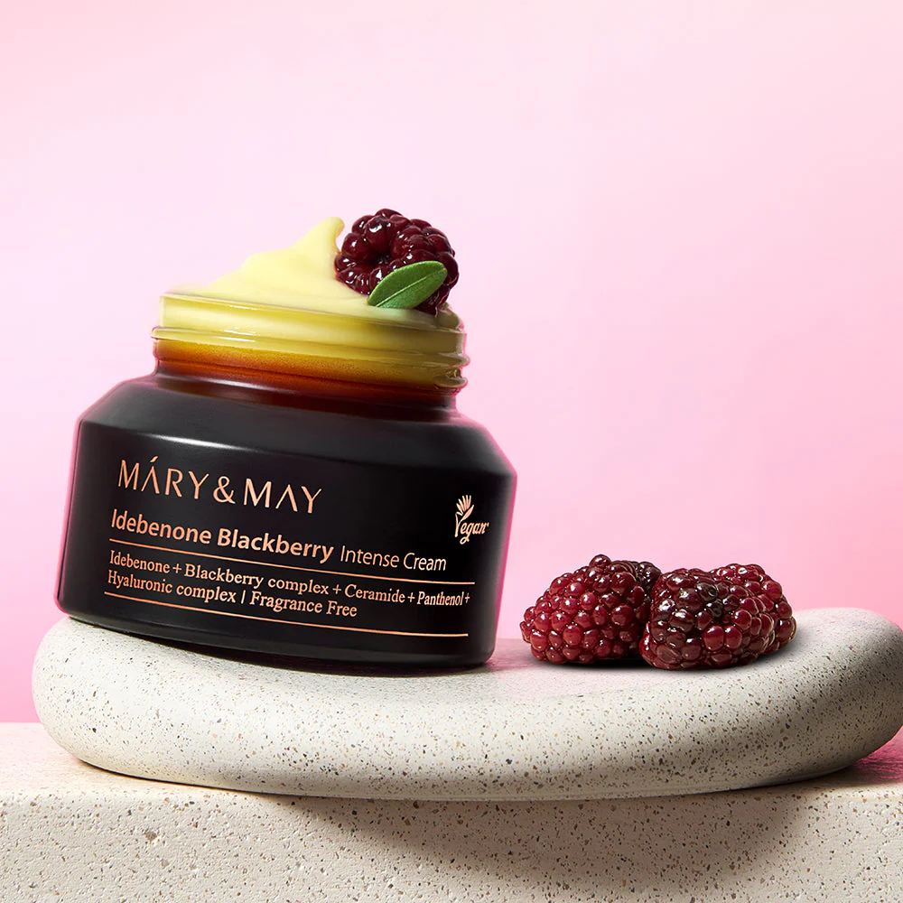 Mary&May Idebenone Blackberry Intense Cream 70g - Image 4