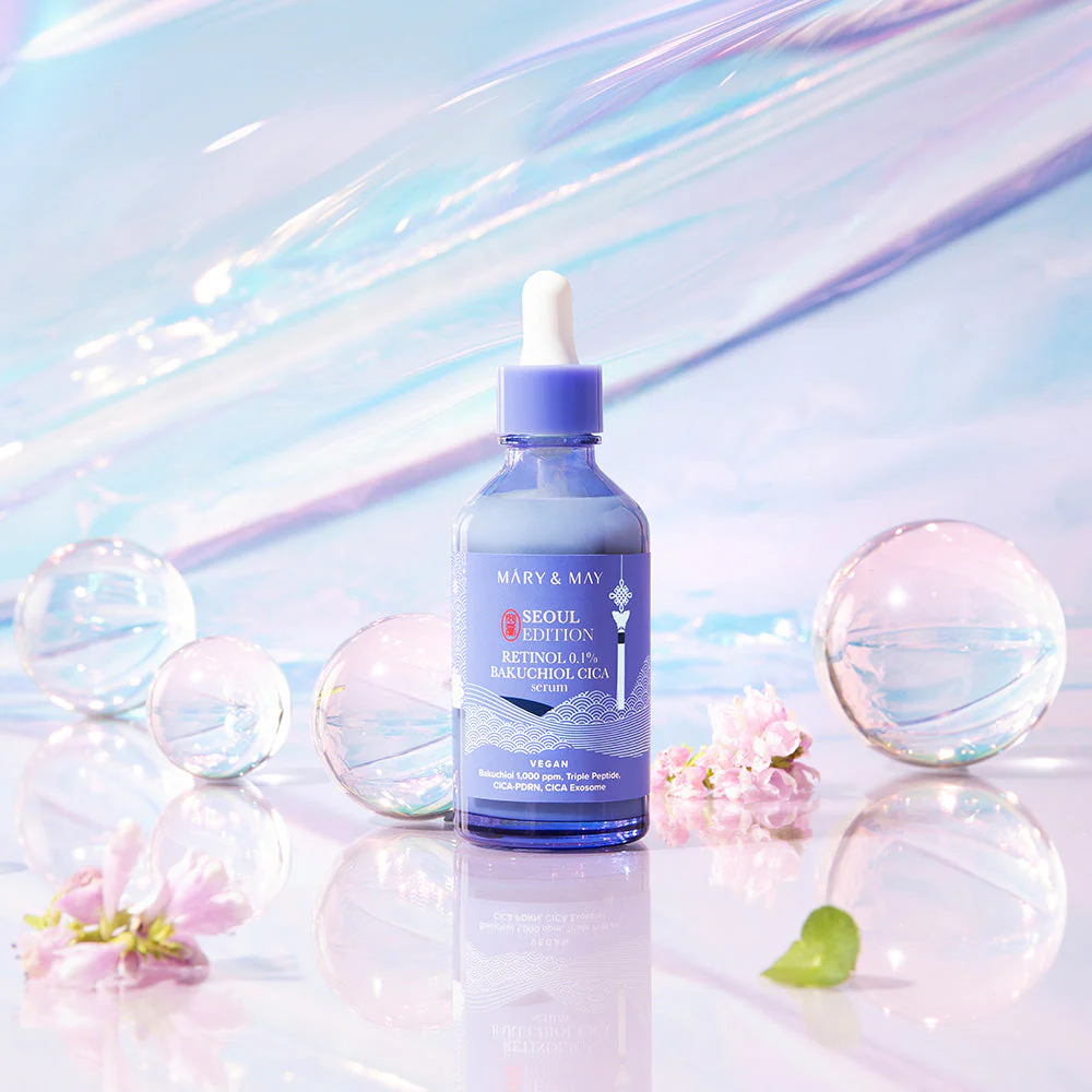 Mary&May Retinol 0.1% Bakuchiol Cica Serum 80ml - Image 2