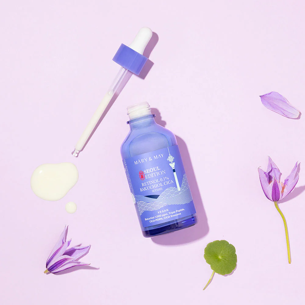 Mary&May Retinol 0.1% Bakuchiol Cica Serum 80ml - Image 5