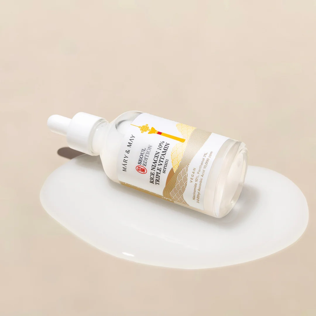Mary&May Rice Niacin 10% Triple Vitamin Serum 80ml - Image 5