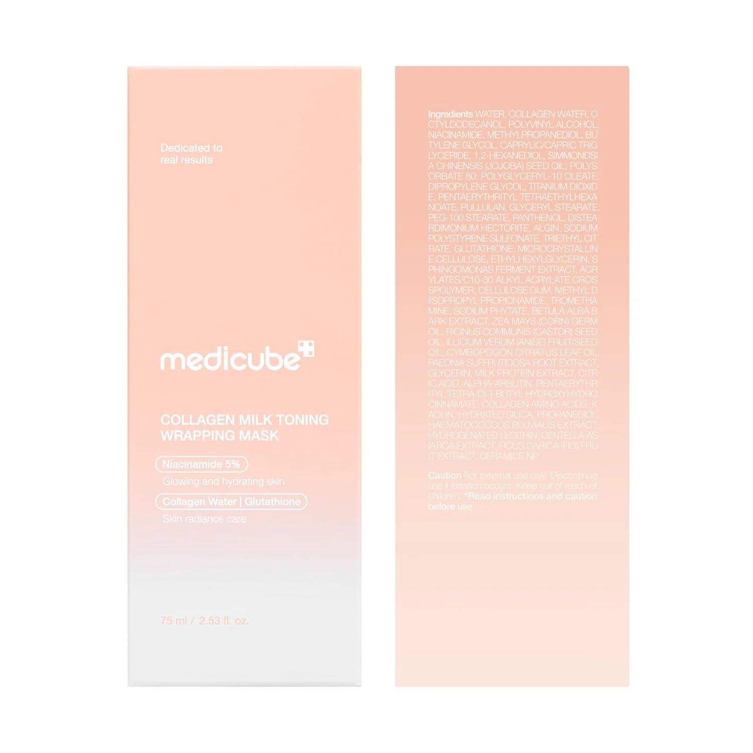 Medicube Collagen Milk Toning Wrapping Mask 75ml - Image 2