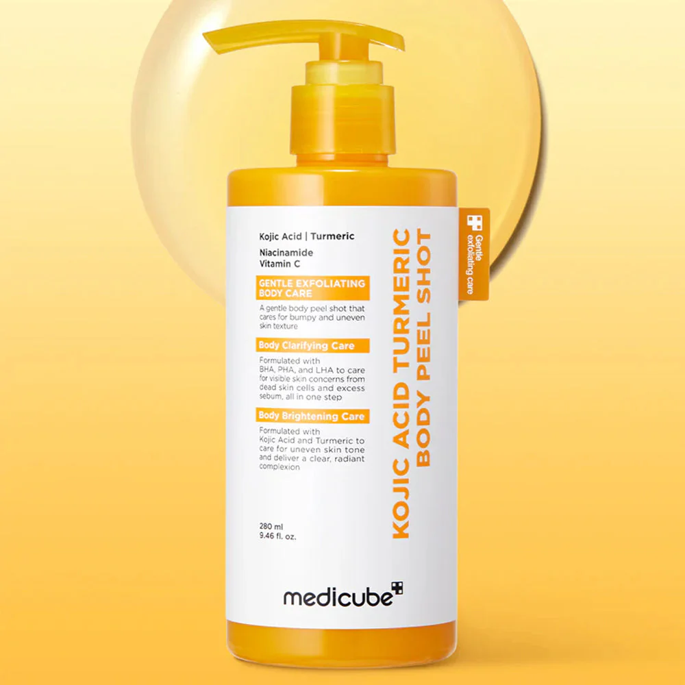 Medicube Kojic Acid Turmeric Body Peel Shot 280ml - Image 2