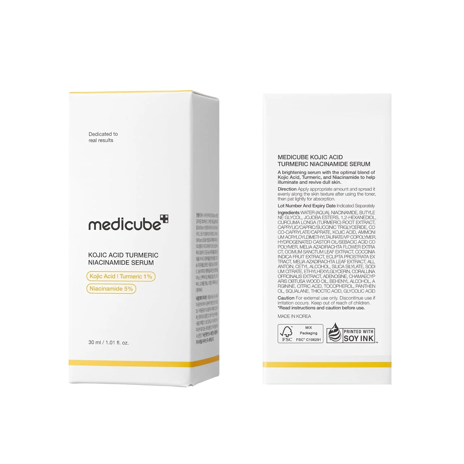 Medicube Kojic Acid Turmeric Niacinamide Serum 30ml - Image 5