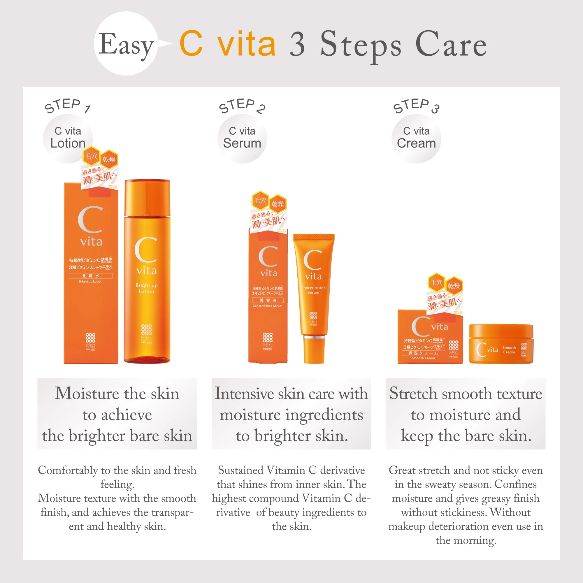 Meishoku C vita Bright up Lotion 150ml - Image 8