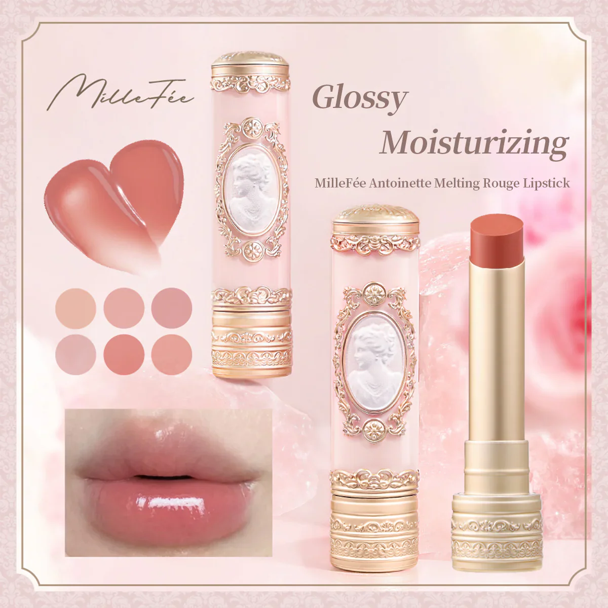 MilleFee Antoinette Melting Rouge Lipstick - Image 2