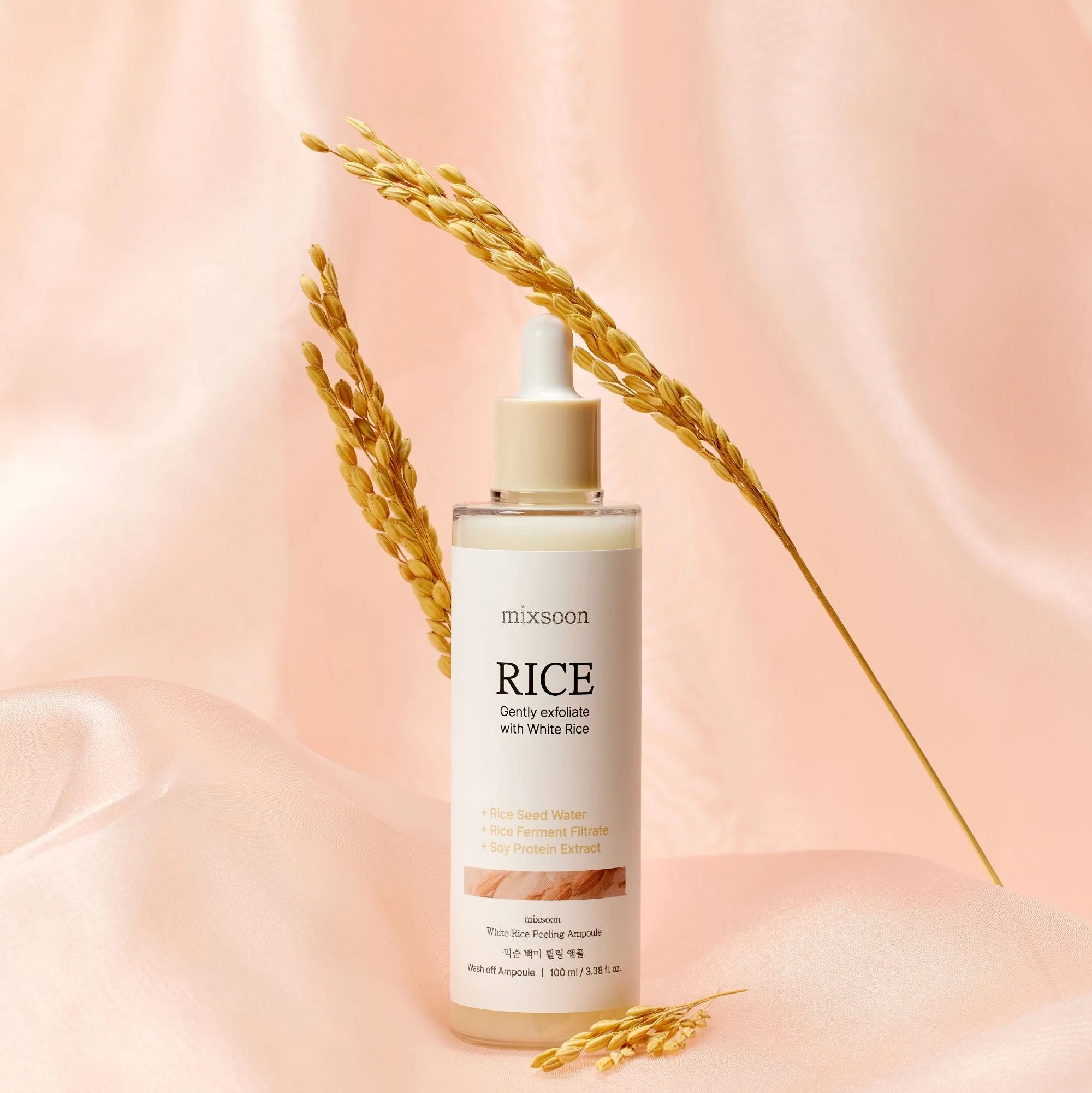 Mixsoon White Rice Peeling Ampoule 100ml - Image 3