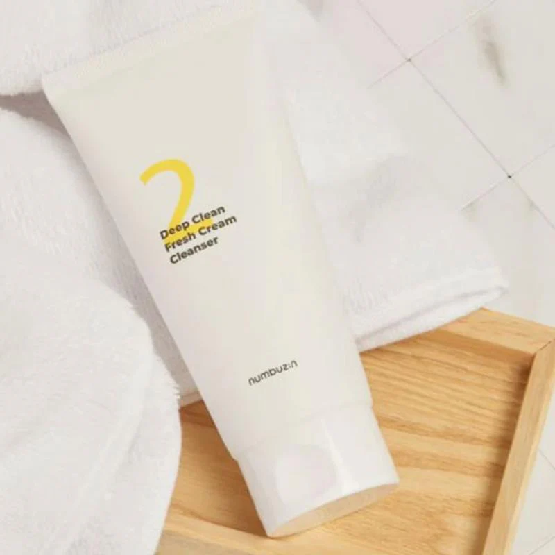 Numbuzin No.2 Deep Clean Fresh Cream Cleanser 120ml - Image 3
