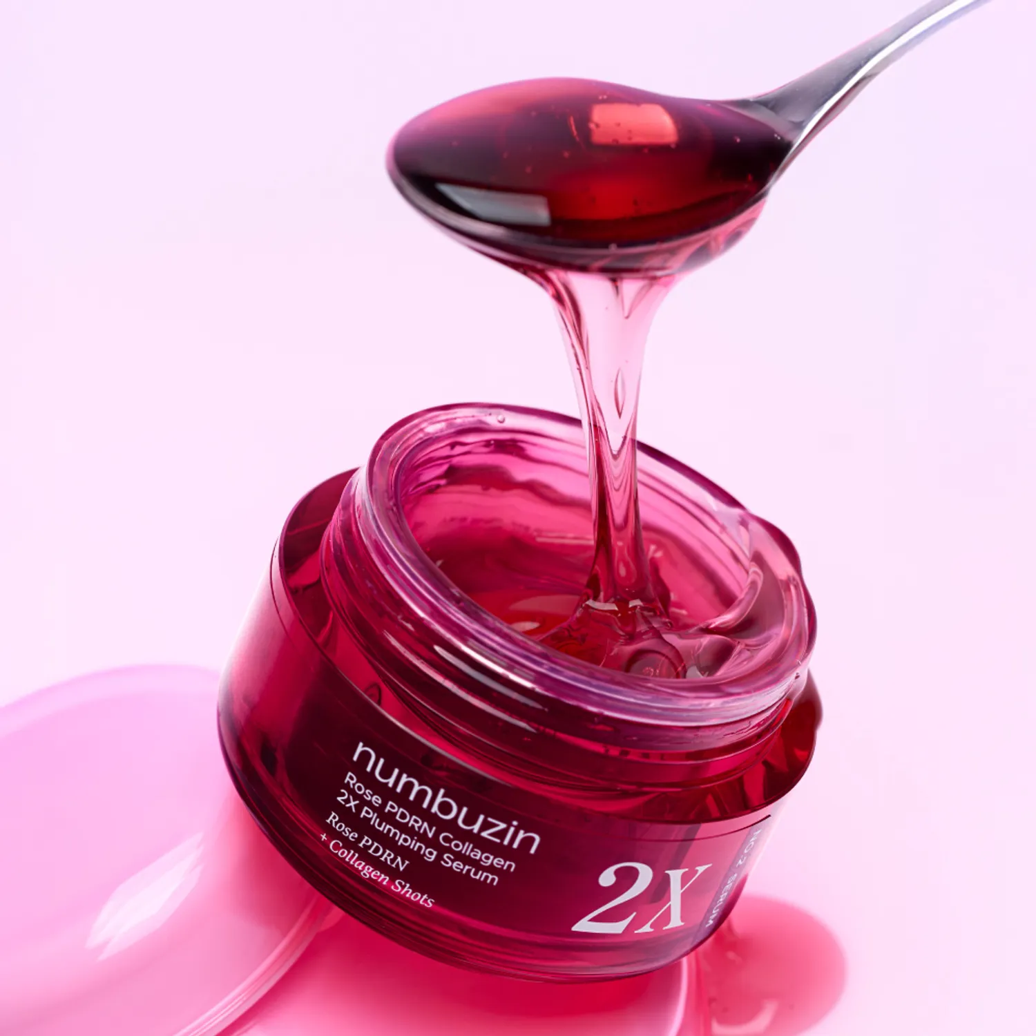 Numbuzin No.2 Rose Pdrn Collagen 2X Plumping Serum 30ml - Image 3