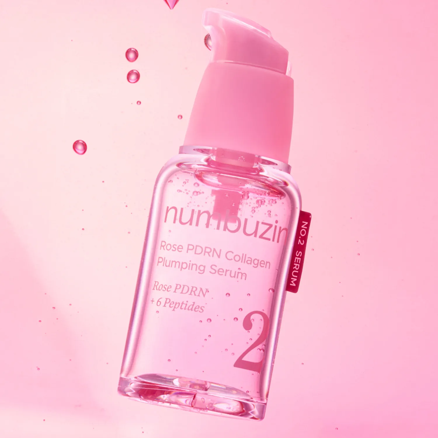 Numbuzin No.2 Rose Pdrn Collagen Plumping Serum 30ml - Image 3