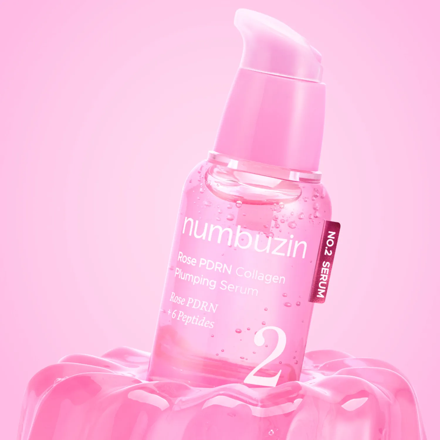 Numbuzin No.2 Rose Pdrn Collagen Plumping Serum 30ml - Image 4