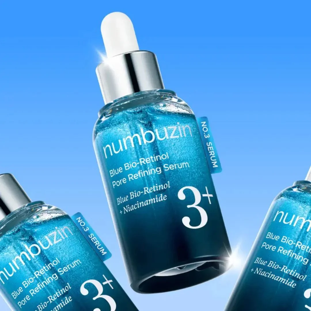Numbuzin No.3 Blue Bio-Retinol Pore Refining Serum 30ml - Image 4
