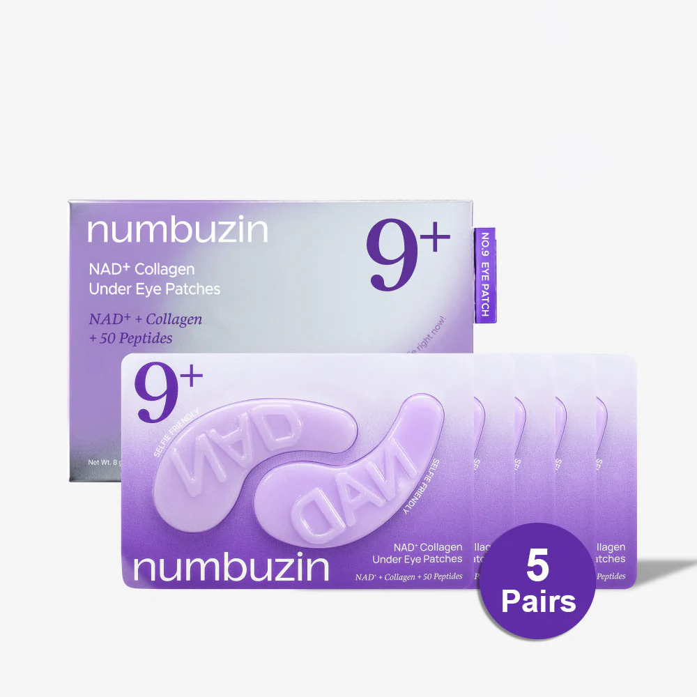 Numbuzin No.9 NAD+ Collagen Under Eye Patches 5ea - Image 2