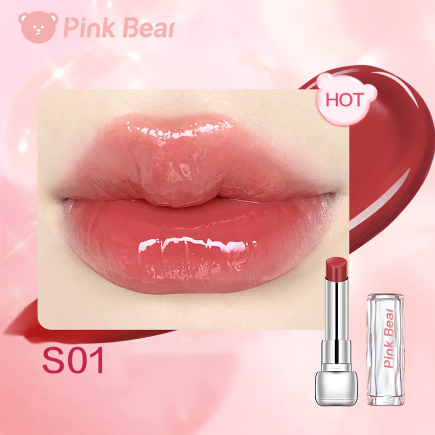 Pink Bear Sugar Glossy Lipstick - Image 2