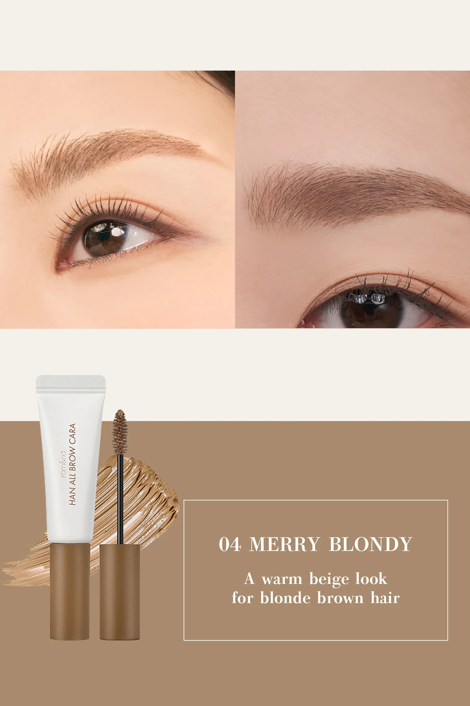 Rom&nd Han All Eyebrow Cara 9g - Image 8