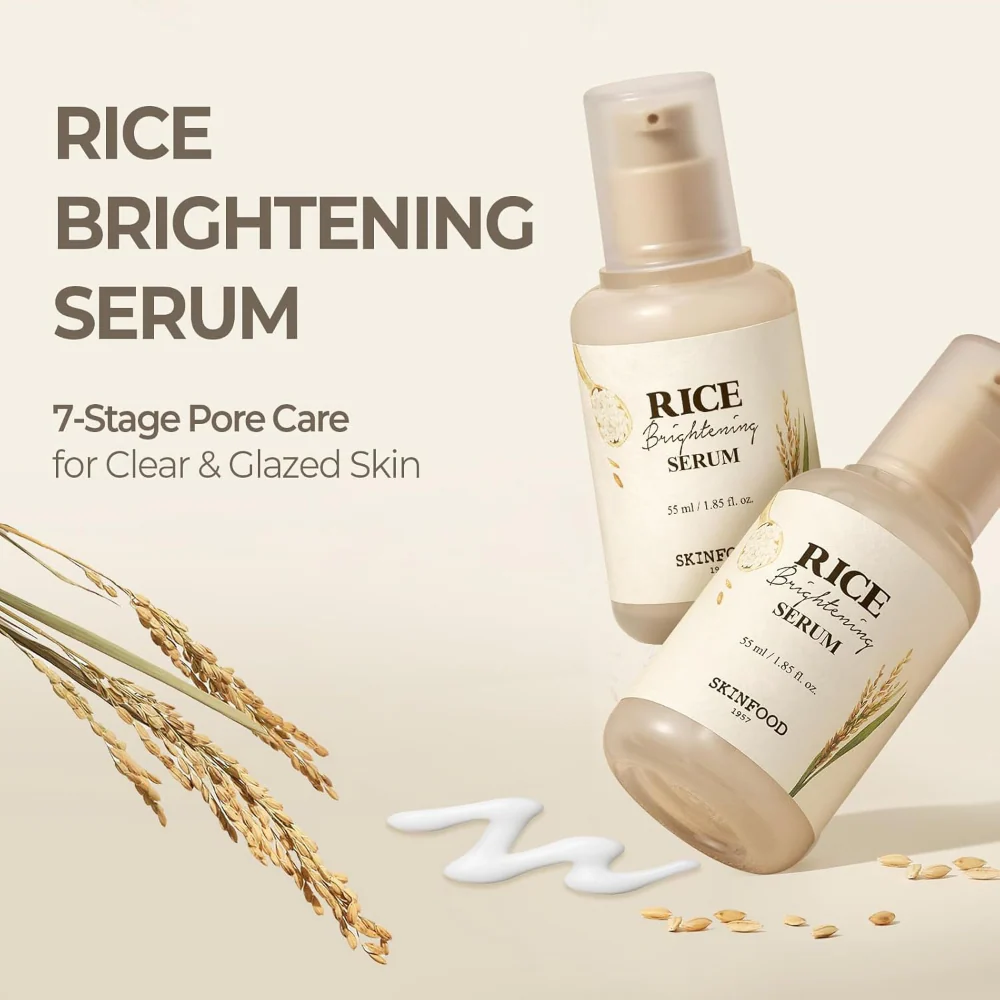 Skinfood Rice Brightening Serum 55ml - Image 4