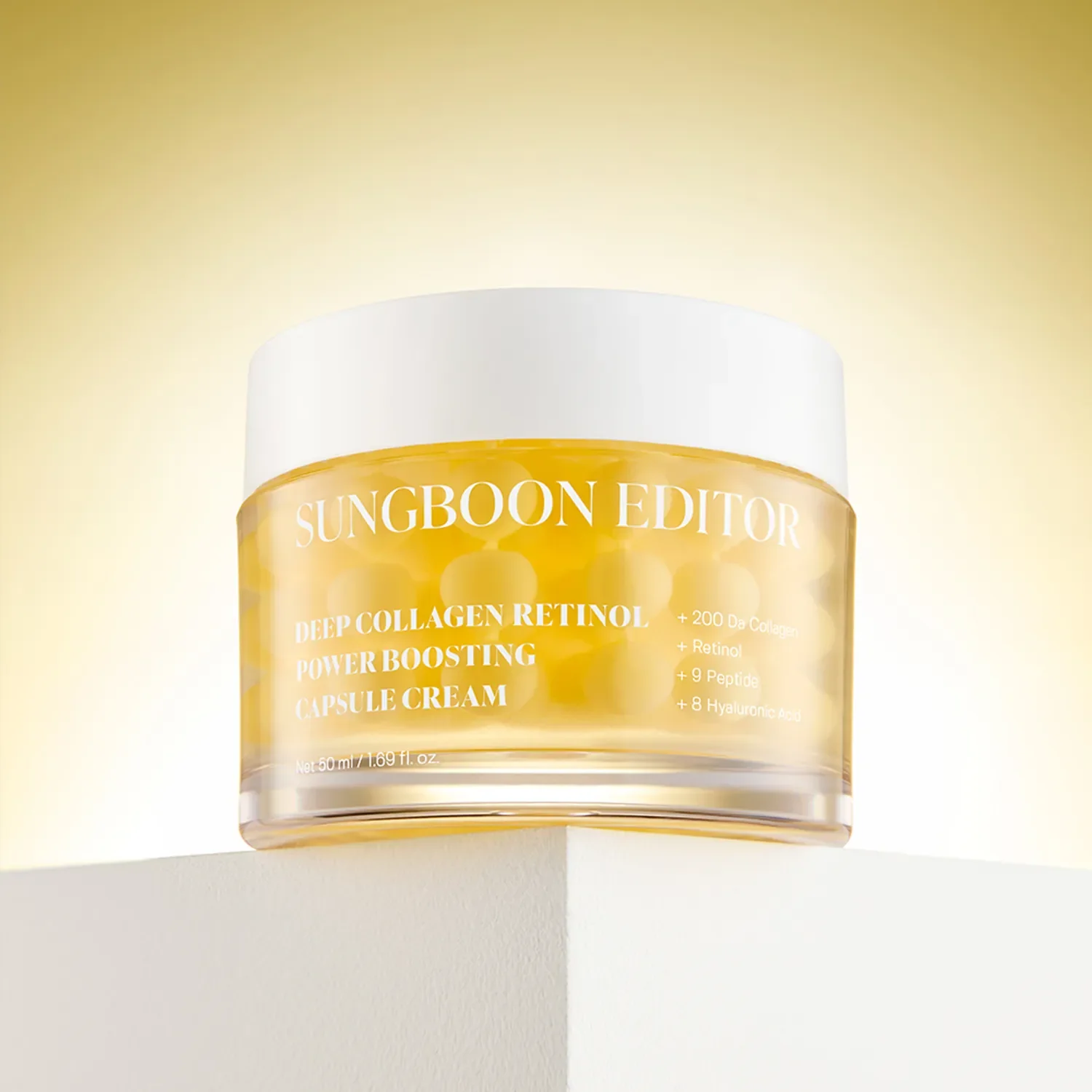 Sungboon Editor Deep Collagen Retinol Power Boosting Capsule Cream 50ml - Image 4
