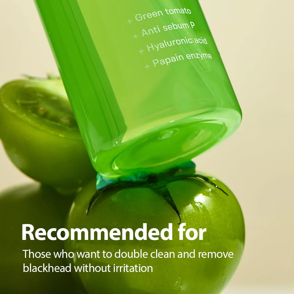 Sungboon Editor Green Tomato Double Cleansing Ampoule Oil 200g - Image 6