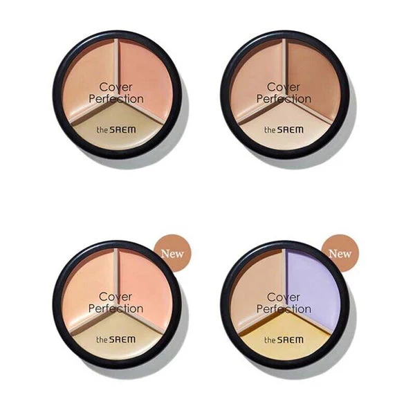 The Saem Cover Perfection Triple Pot Concealer - Image 4