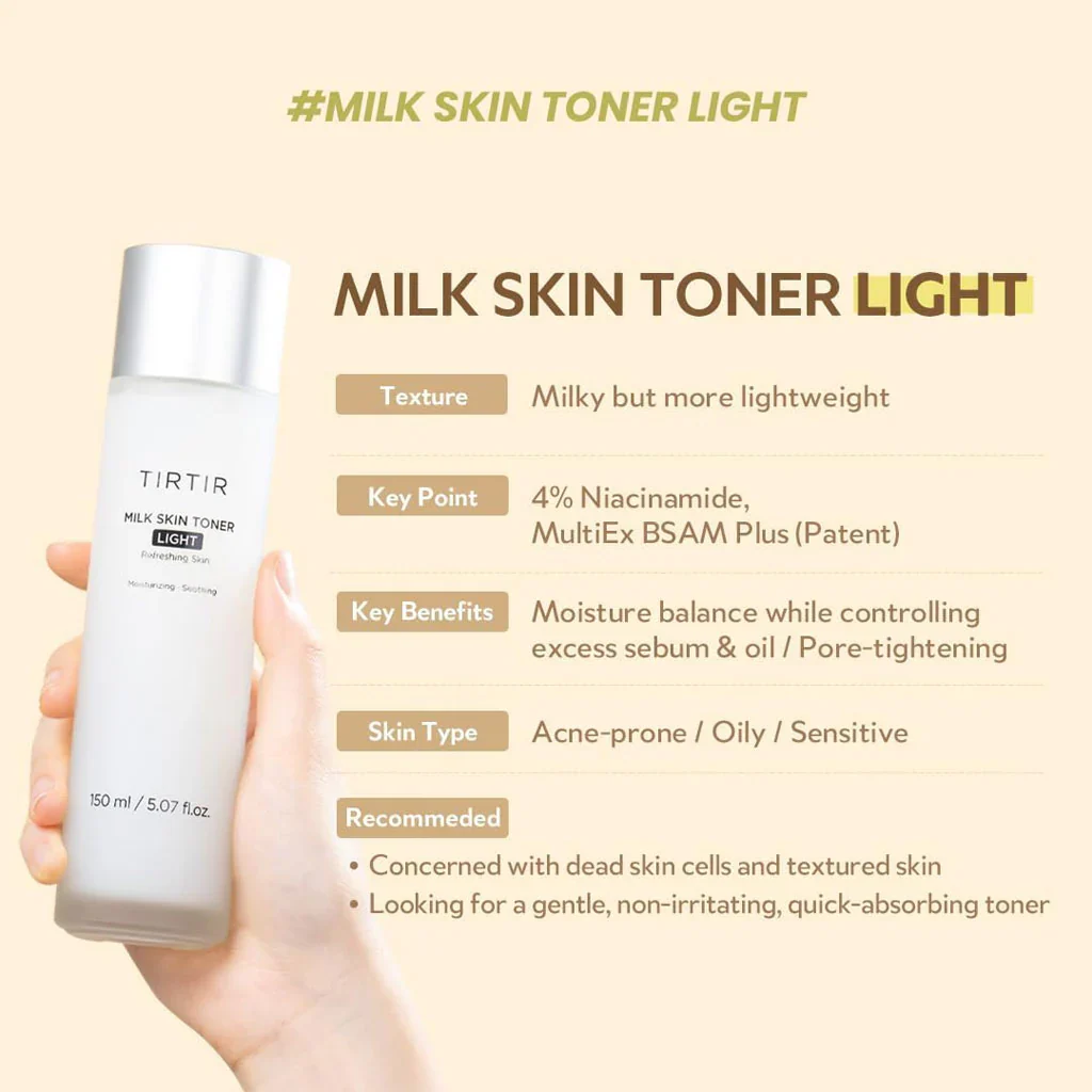 Tirtir Milk Skin Toner Light - Image 3