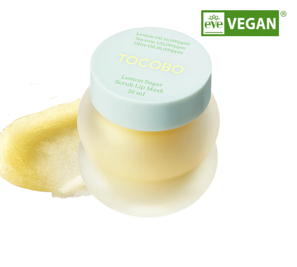 TOCOBO Lemon Sugar Scrub Lip Mask 20ml - Image 2