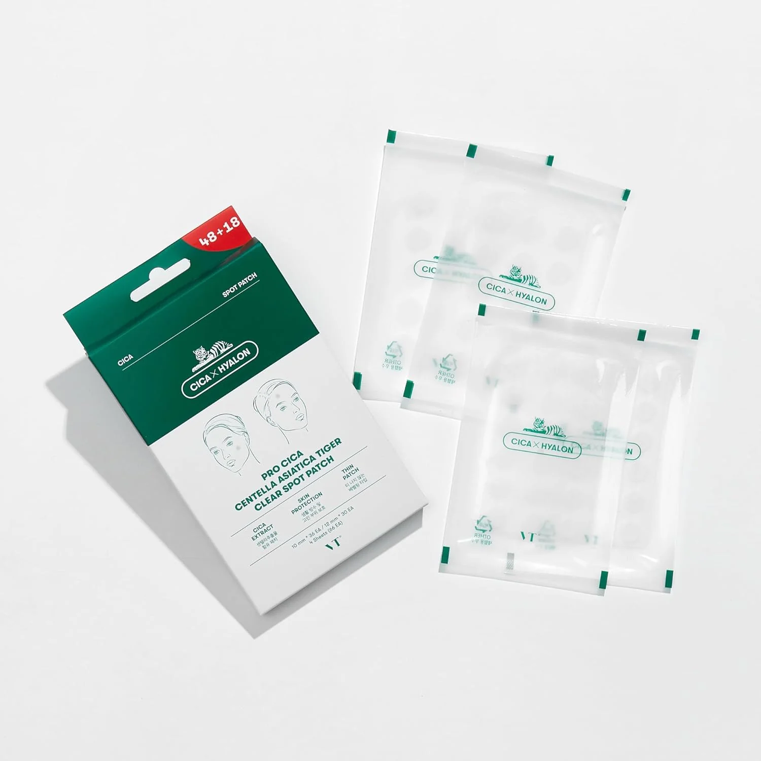 VT Cosmetics Pro Cica Centella Asiatica Tiger Clear Spot Patch - Image 3