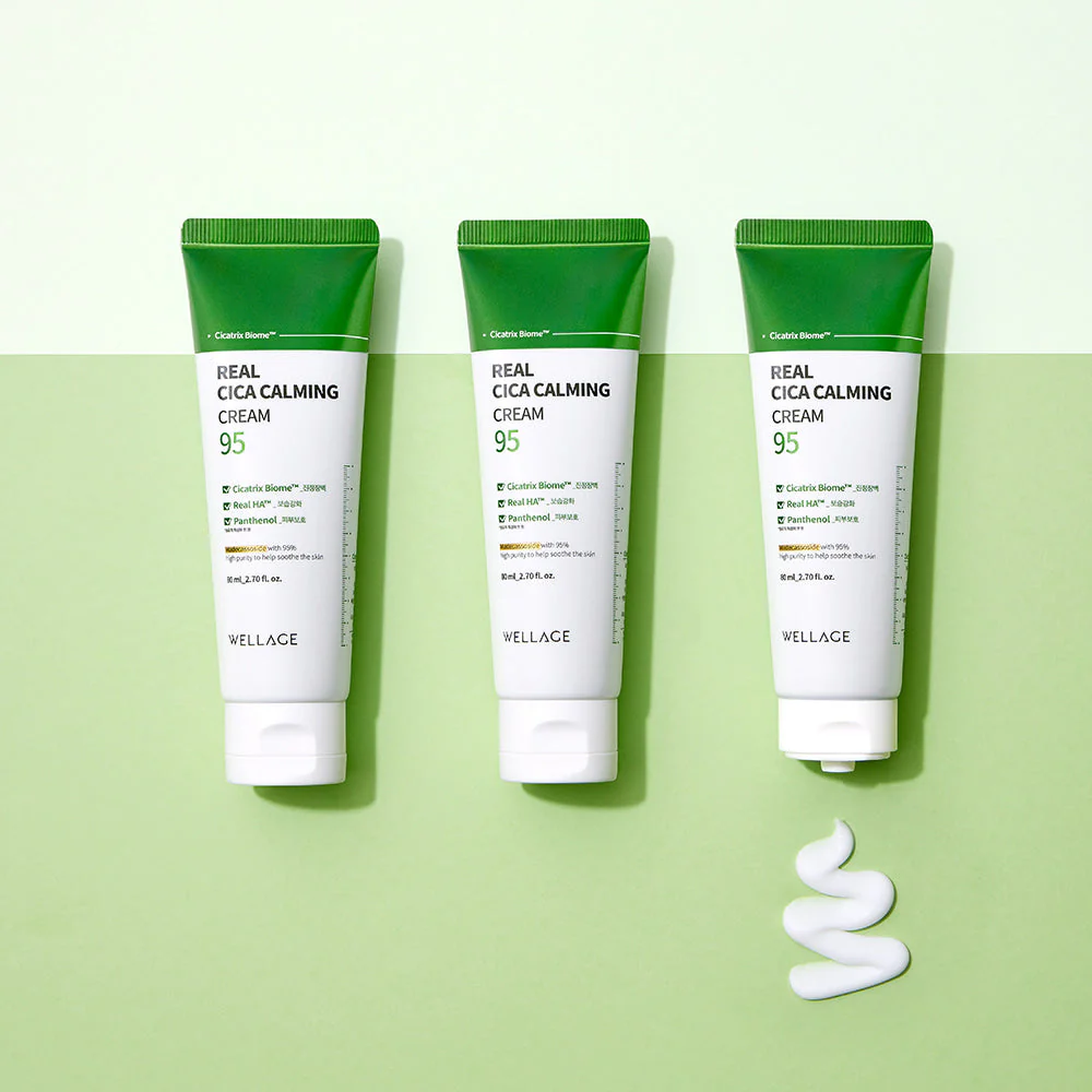 Wellage Real Cica Calming 95 Cream 80ml - Image 3